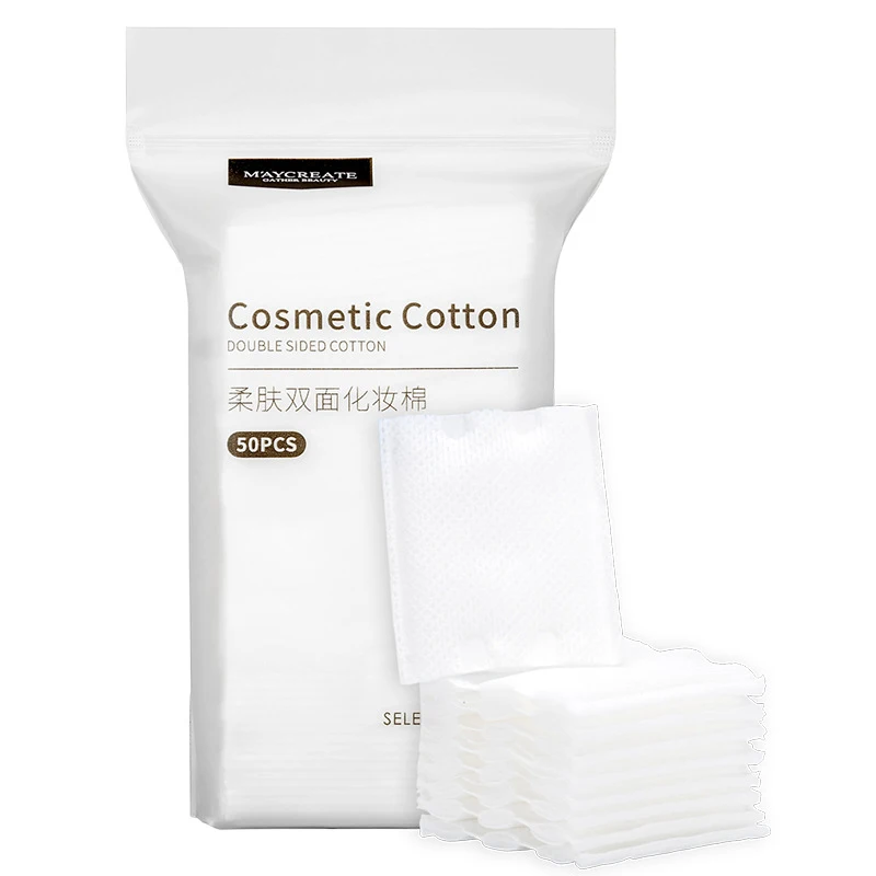 

50/230 Pcs Cosmetic Cotton Pads Makeup Soft Cotton Facial Clean Pads Nail Wipes Not Drop Debris Skin Care