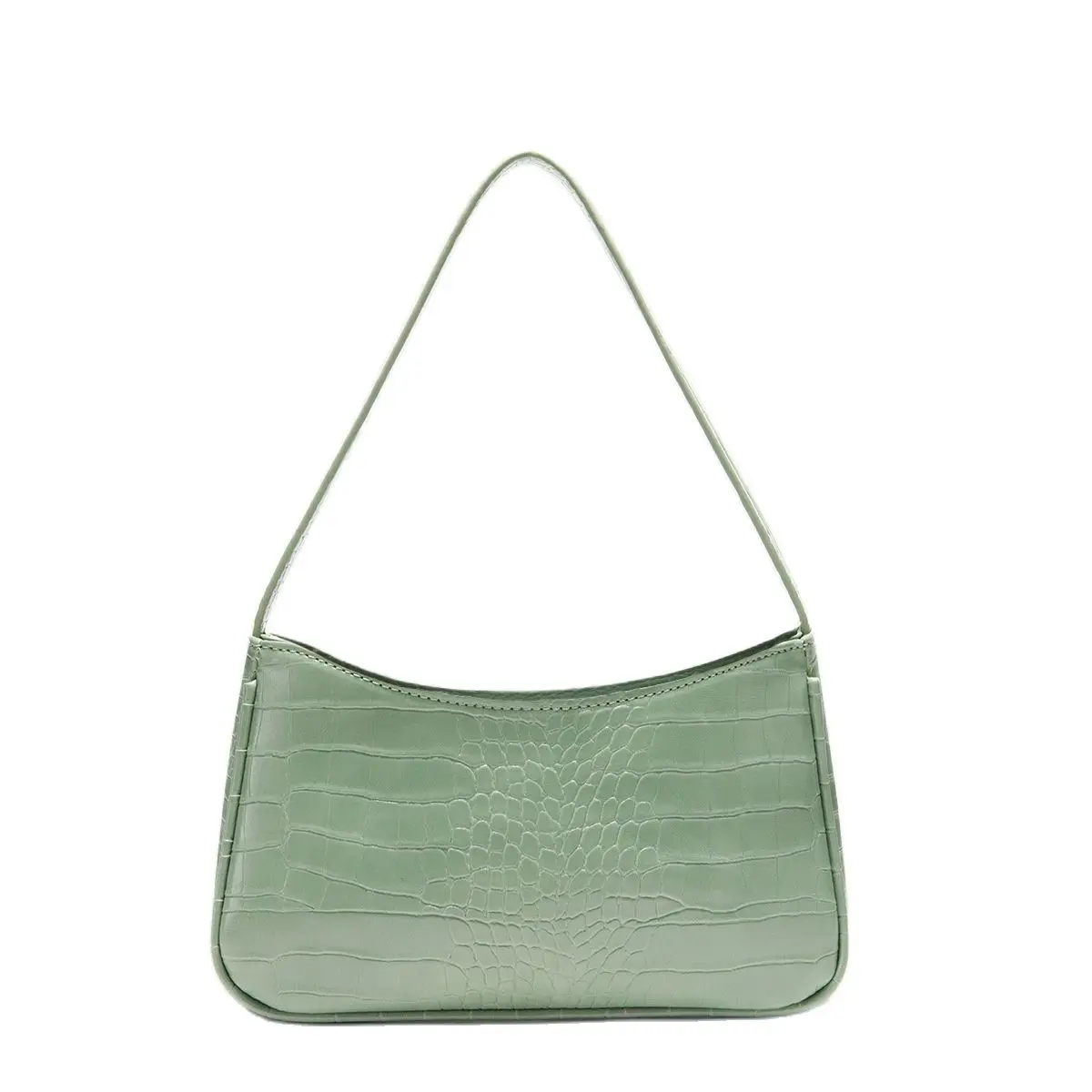 Handbag for Women 2021 Fashion Exquisite Shopping Bag Retro Casual Women Totes Shoulder Bags Female Leather Crocodile Pattern So