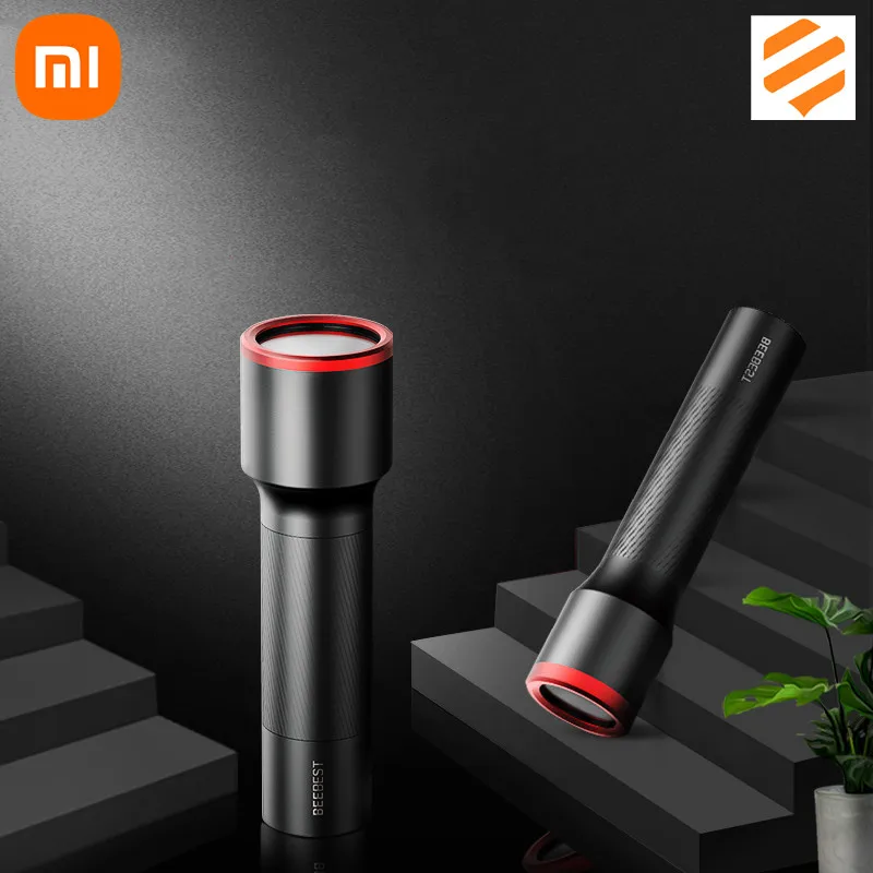 

Xiaomi Beebest portable flashlight F8/F10 powerful rechargeable IPX7 waterproof 5-speed control LED flashlight outdoor tools