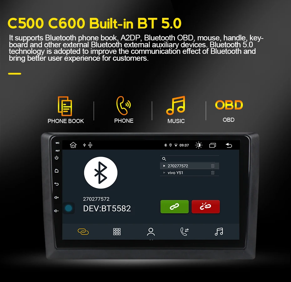 MEKEDE Android 10 0 для Honda Civic 2006-2011 мультимедийная система GPS-навигация поддержка RDS Carplay