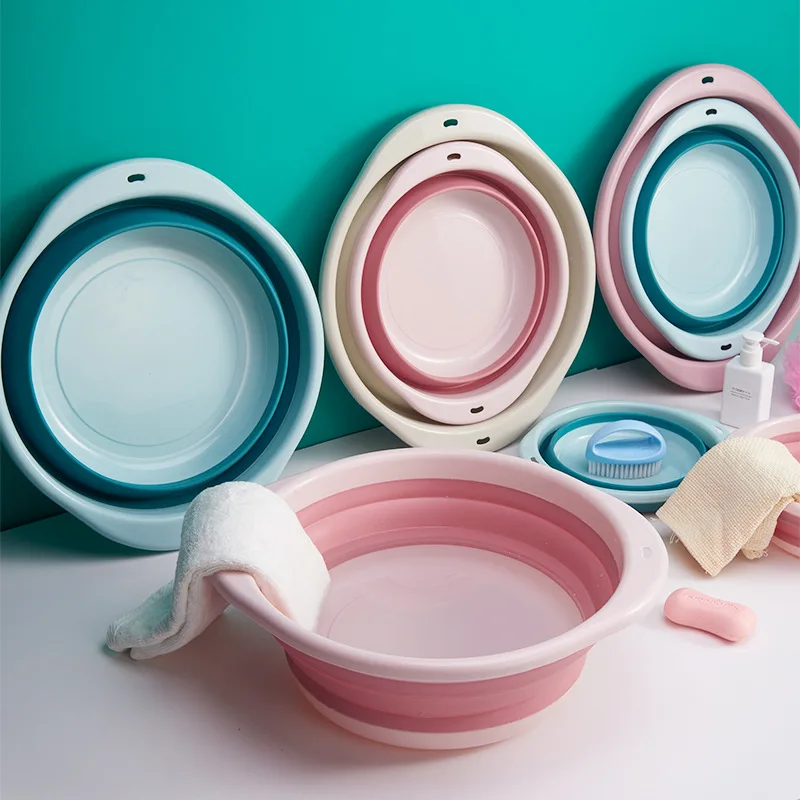 Многофункциональная складная раковина легкий портативный дорожный контейнер