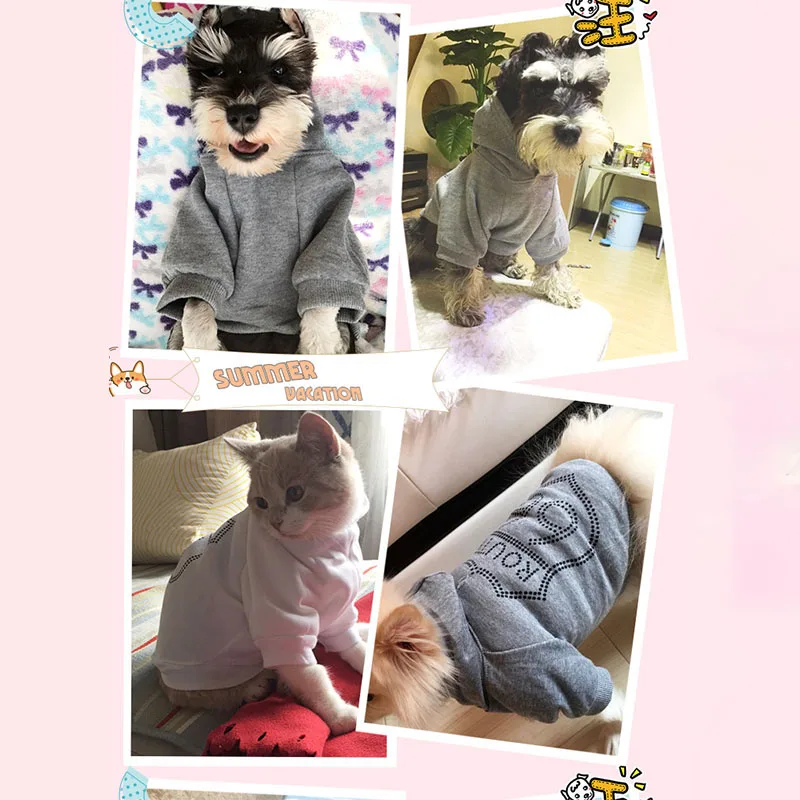 Зимняя одежда для собак мягкая фланелевая домашних питомцев маленьких и больших