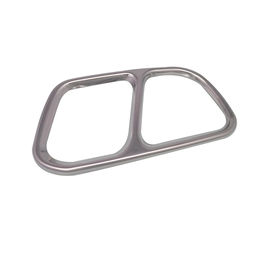 

Tail Throat Muffler Exhaust Pipe Cover Stainless Steel Car Decora for BMW X5 F15 X6 F16 2014-18 Muffler Part