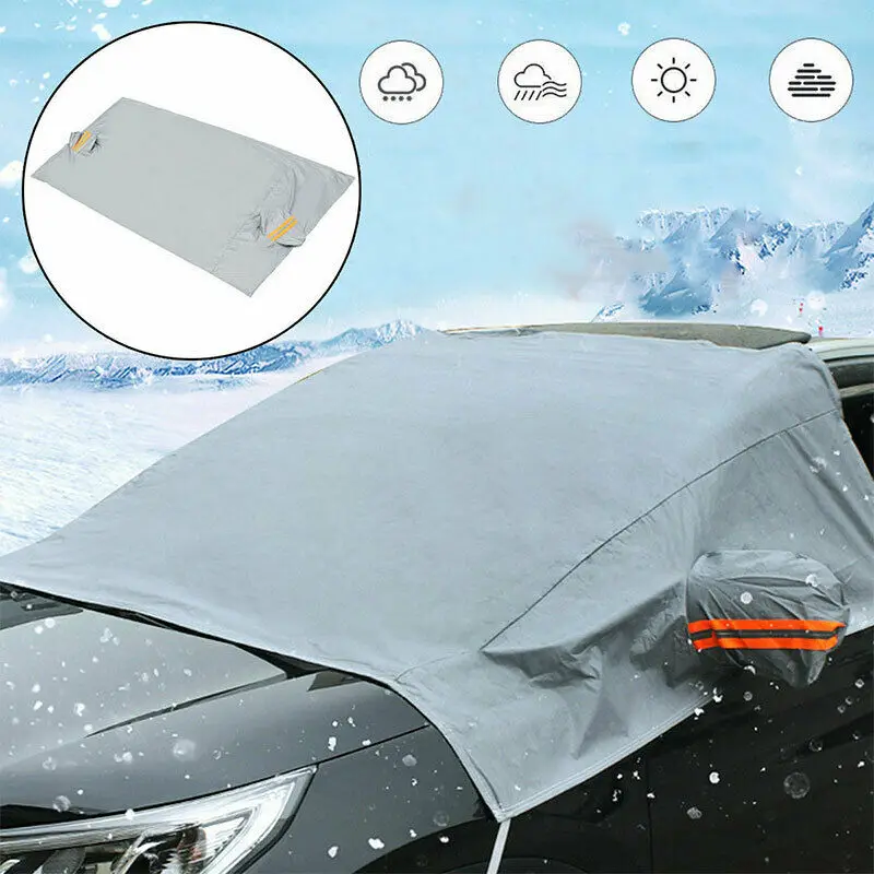 

1 Pcs Universal Car Front Window Windscreen Covers Sunshade Cover Snow UV Ice Shield for Windshield Winter Summer