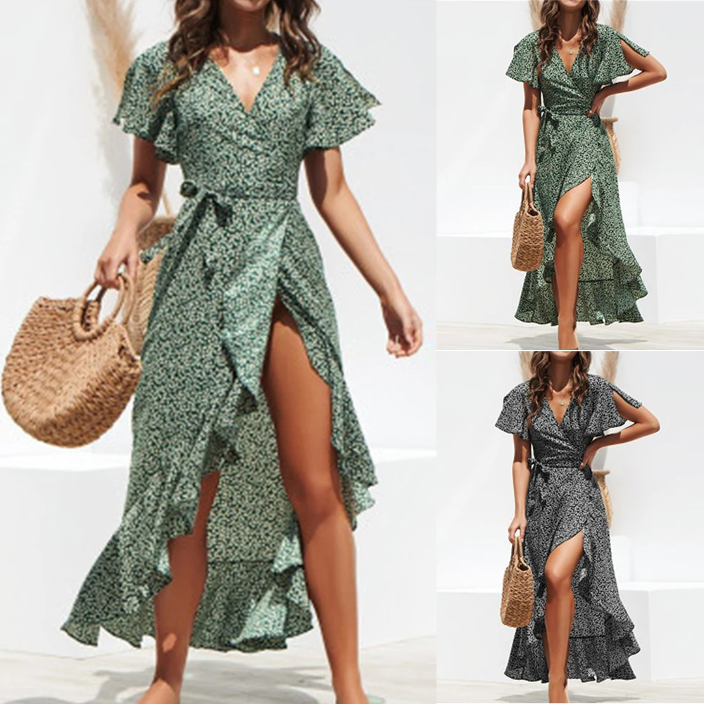 Женский винтажный сарафан Пляжная накидка с рукавами крылышками и туника