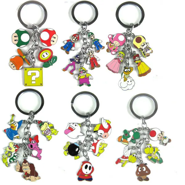 Новый супер брелок для ключей Марио аниме фигурка из Astroboy (кольцо женщин и