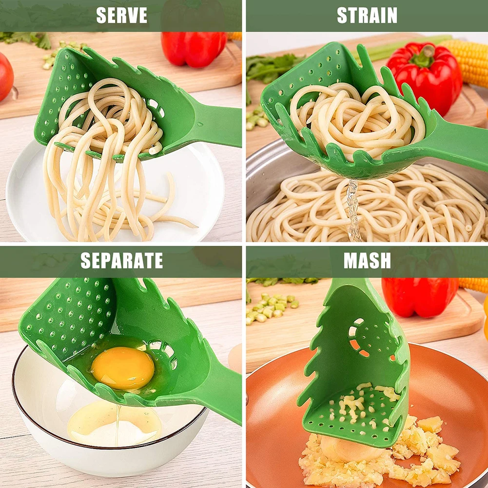 8 in 1 Cookware Kitchen Cutter Measuring Turning Straining Spatula Turner Tool Nylon Material Easy to Clean | Дом и сад