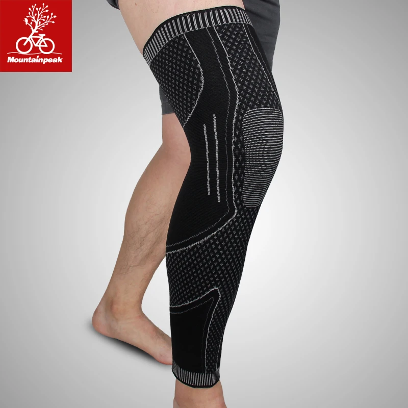 Опора для длинных ног Mountainpeak нескользящая эластичная защита колена баскетбола