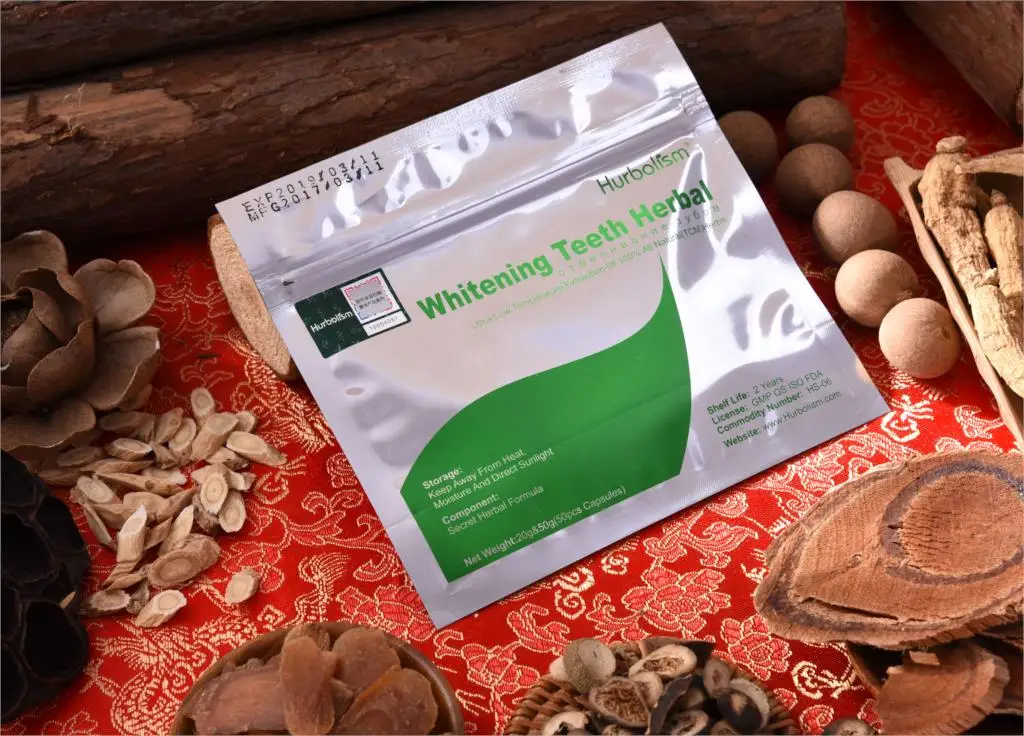 Новые натуральные травы и минералы Hurbolism для очистки отбеливания зубов. | Красота