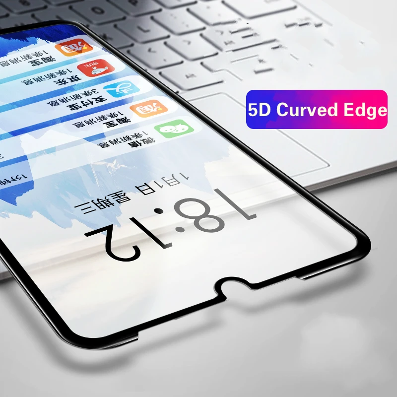 JGKK для Xiaomi Redmi Note8 Note7 Pro 7 Mi 9 9SE 5D с закругленными краями и полным покрытием