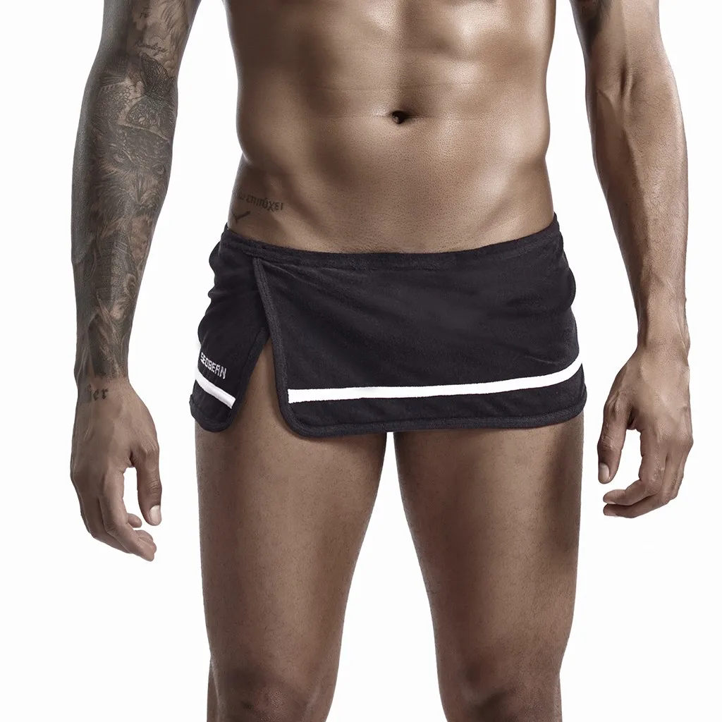 bk Домашние спортивные шорты Мужское Сексуальное белье порно сексуальный костюм d90805 - Цвет: bk