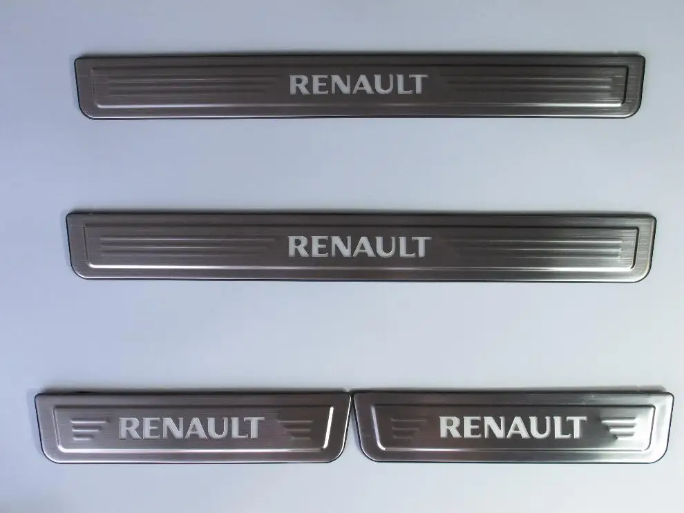 Нержавеющая сталь для Renault Koleos 2017 led Защита порога автомобильной двери с