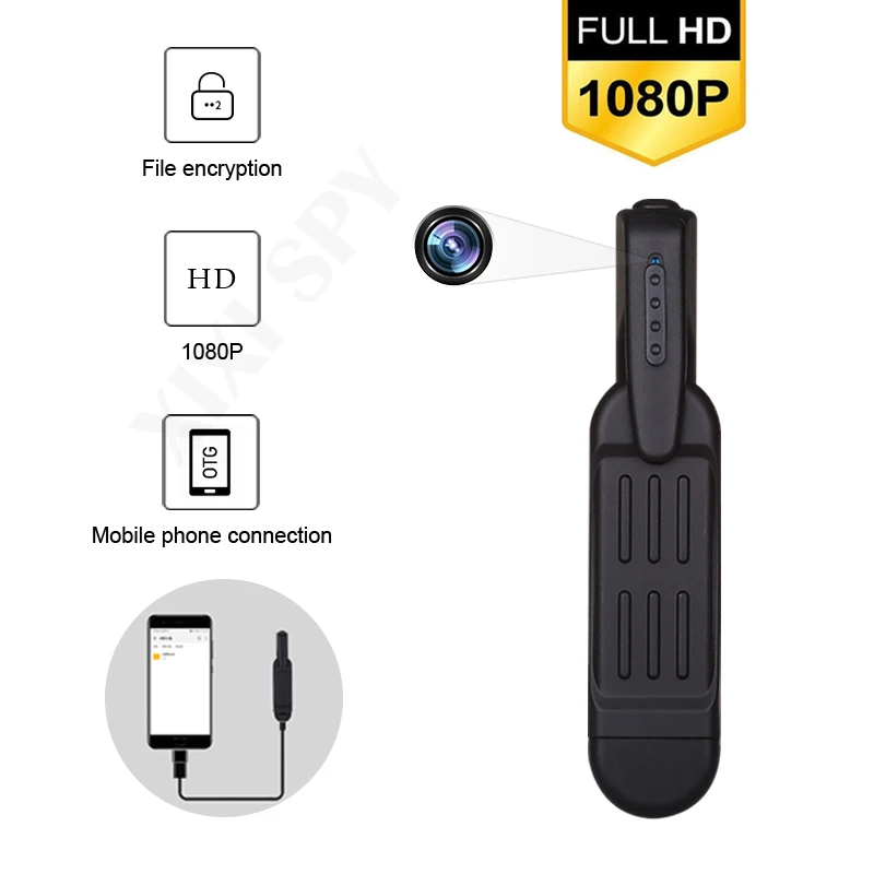Мини камера DV 1080P Full HD микро небольшой Профессиональный видеорегистратор