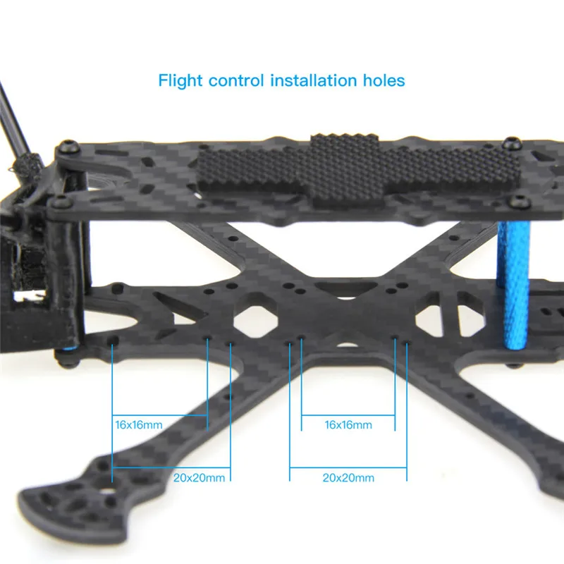 

HGLRC Sector150 3 Inch Frame Kit 150mm Wheelbase 3mm Arm for RC Drone FPV Racing Quadcopter Helicopter DIYT Parts Accessories