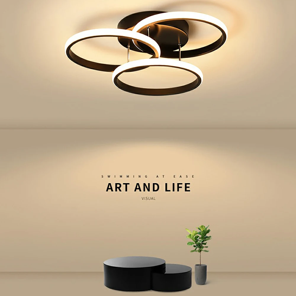 Современные светодиодные светильники потолочные с диммером дистанционным