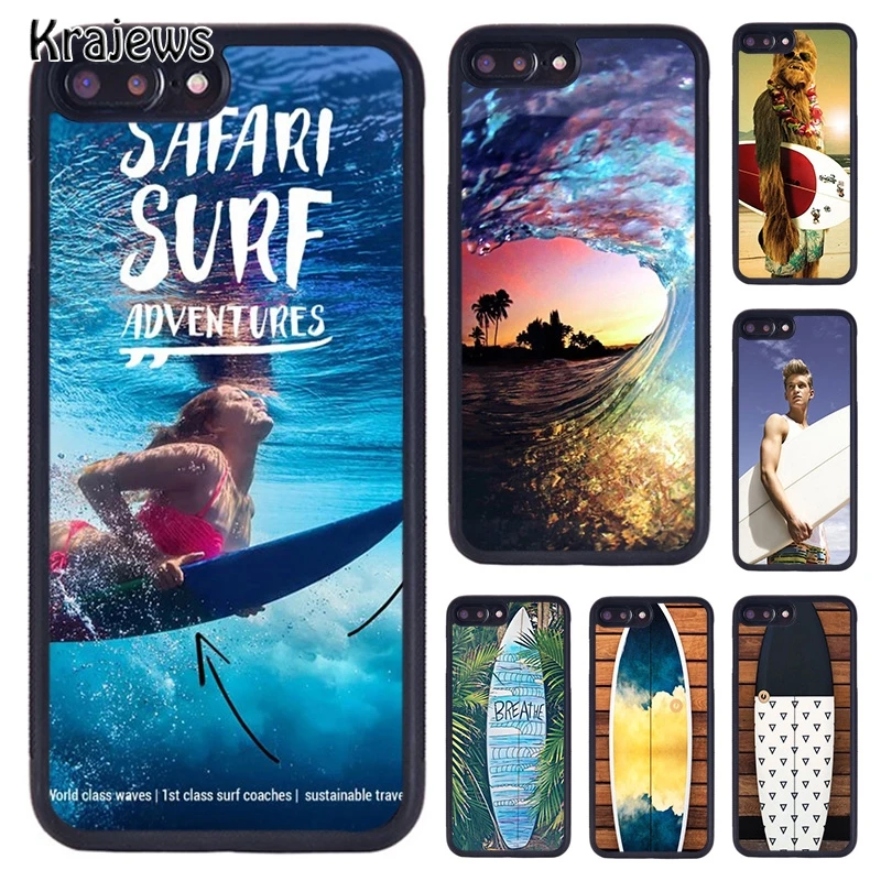 Krajews Surfer Surf Hang Loose Shaka Phone Case For iPhone 14 5 6 7 8 plus 11 12 13 Pro X XR XS Max Samsung Galaxy S21 S22 ultra