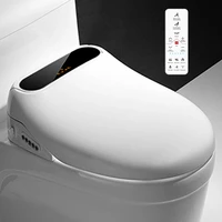 foheel lcd intelligent toilet seat elongated electric bidet cover led light wc smart bidet heating sits