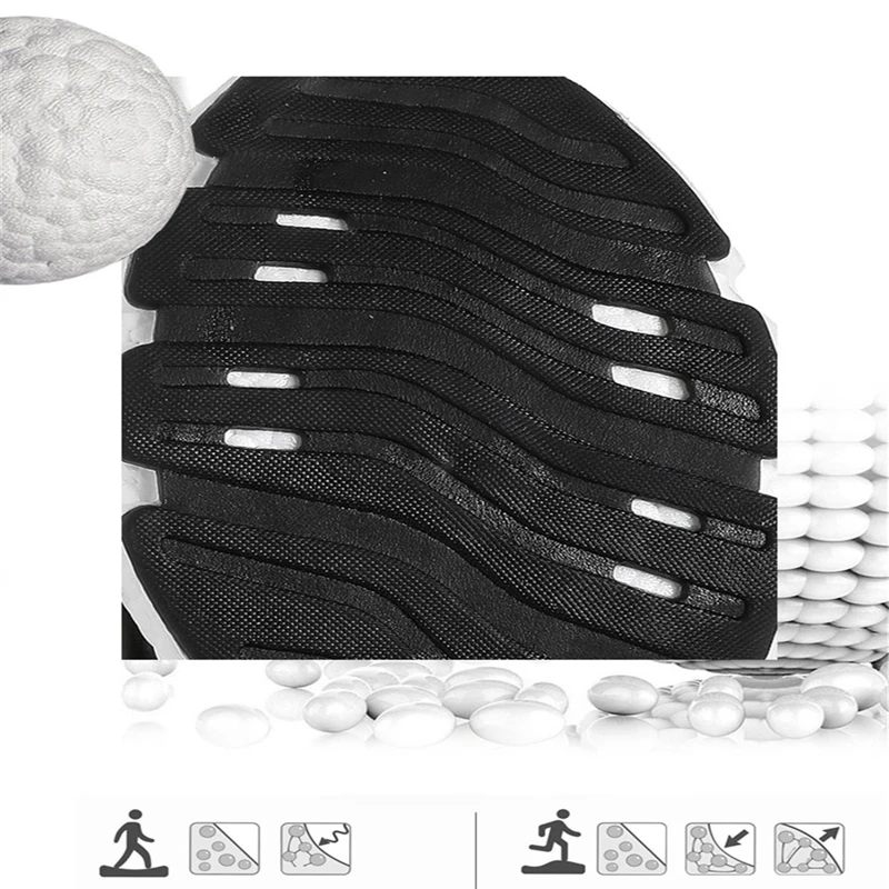 

45 Plus Size White Running Shoes Lightweight Breathable Damping Sports Shoes For Men Walking Trekking Casual Sneaker Zapatillas