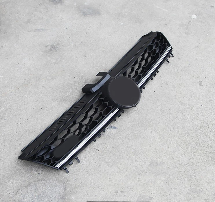 ABS Черная передняя решетка центральный гриль сотовая сетка подходит для volkswagen Golf