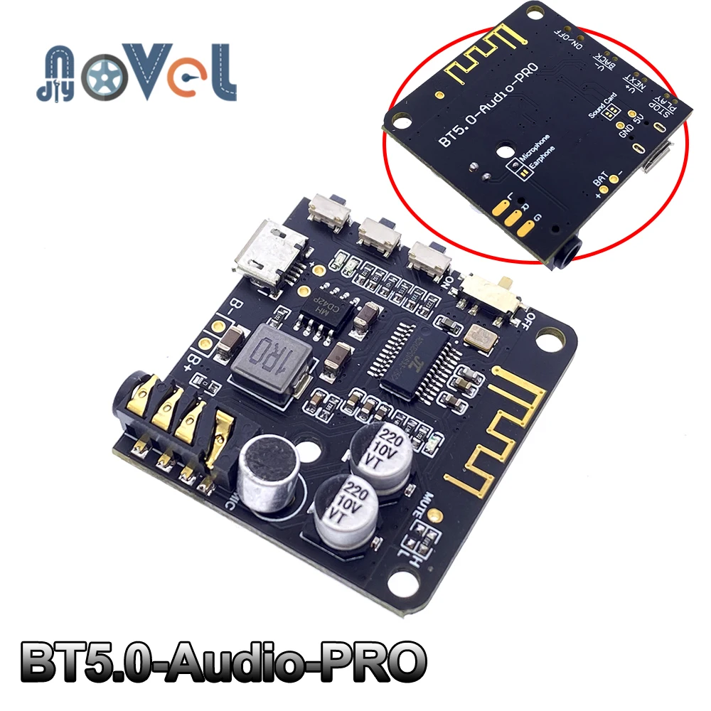Bluetooth-аудиоприемник VHM-314 DIY 4 1 5 0 MP3 декодер не допускающий потерь Плата усилителя