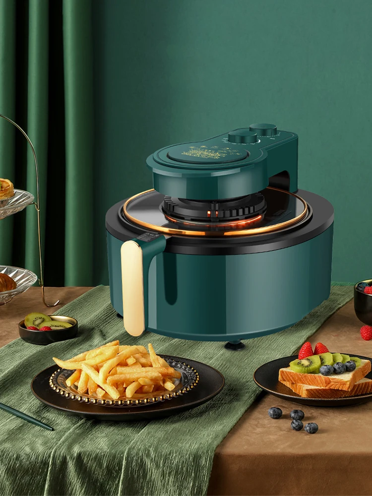 

Air Fryer Household Vision Automatic Oil-free Multi-function Electric Fryer 6L Large Capacity Air Fryer Oven Fryer Accessories