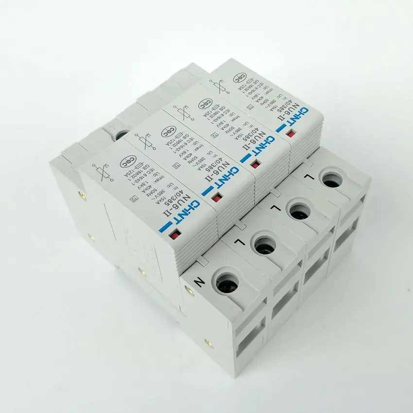CHINT NU6-II 4P 15-40KA 385V Low-voltage Surge Arrestor