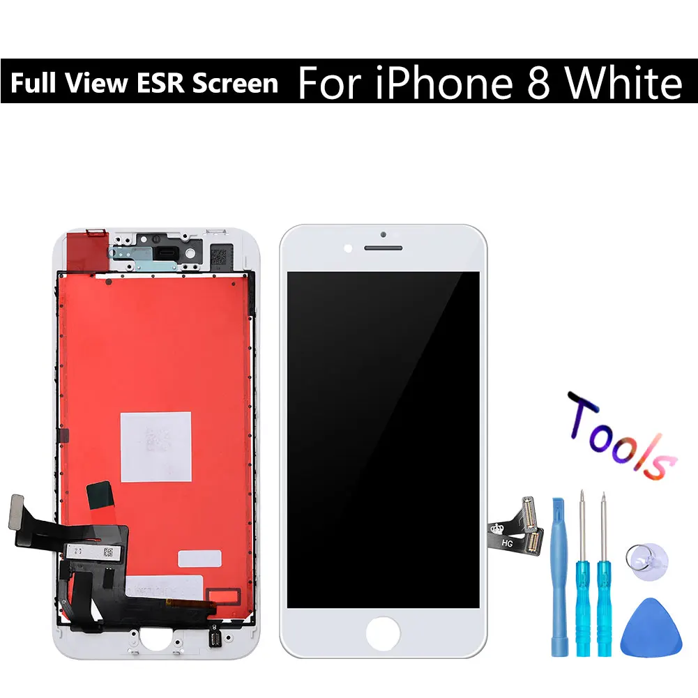 ЖК дисплей сенсорный экран Full View ESR дигитайзер экрана AAAA + сборка модуль для iPhone 6S 7