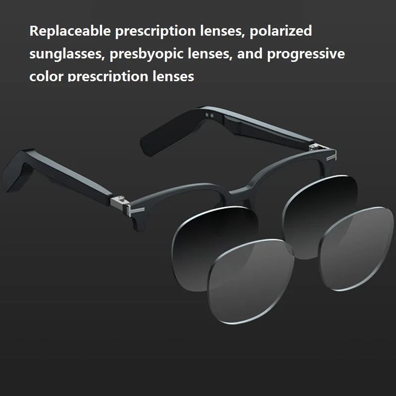 

TOPSKY Bone Conduction Headphones Smart Glasses Replaceable prescription lenses Bluetooth Earphone Stereo Music Sunglasses