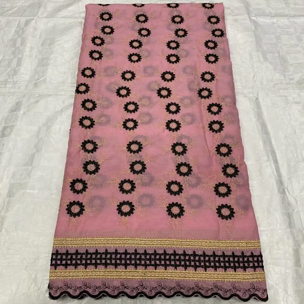 Новинка 2020 швейцарская вуаль кружевная ткань 100% хлопок вышивка высокое качество