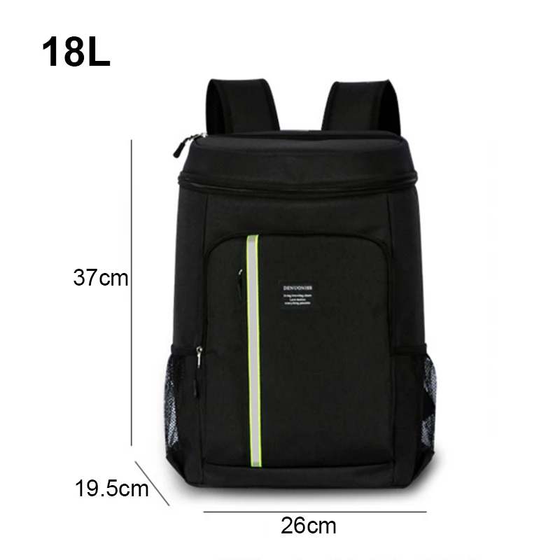 

18L/32.8L Insulated Cooling Backpack Waterproof Thickened Picnic Camping Sport Ice Cooler Lunch Box Beer Bag Backpack