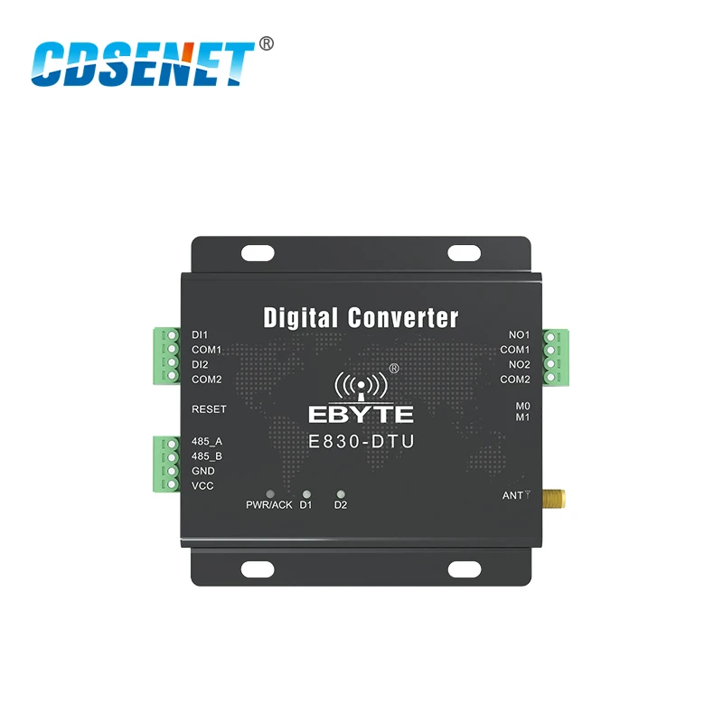 E830-DTU(2R2-433L) переключатель сбора данных беспроводной LoRa 433 МГц Modbus 8 км дальний