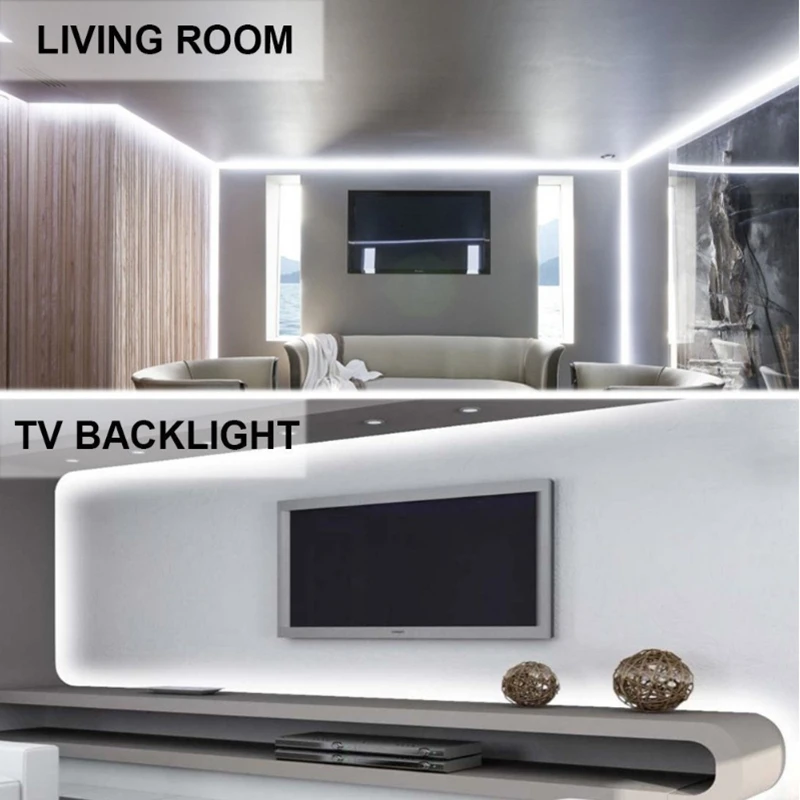 

300leds/5M IP65 Waterproof SMD 2835 RGB LED Strip Flexible Diode Tape 12V LED Ribbon 60LED/M Led strip for Home Decoration