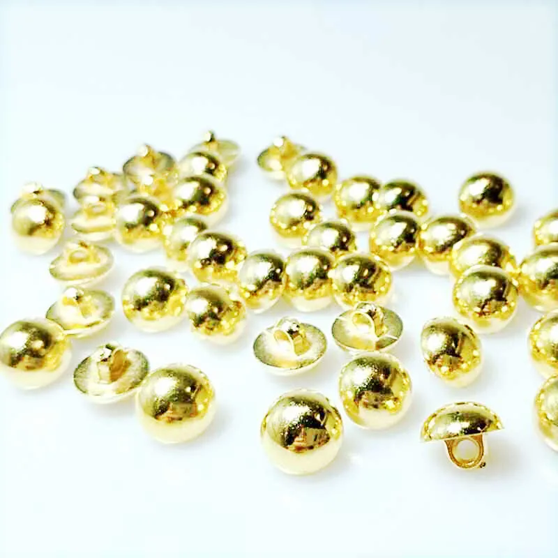 HL монополия 12 мм гальванические Золотые кнопки аксессуары одежды творчество