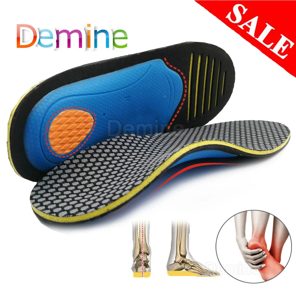 

Orthopedic Health Insoles flat foot Sole Pad for Shoes insert Arch Support Pad for Plantar Fasciitis O/X Leg Corrected Unisex