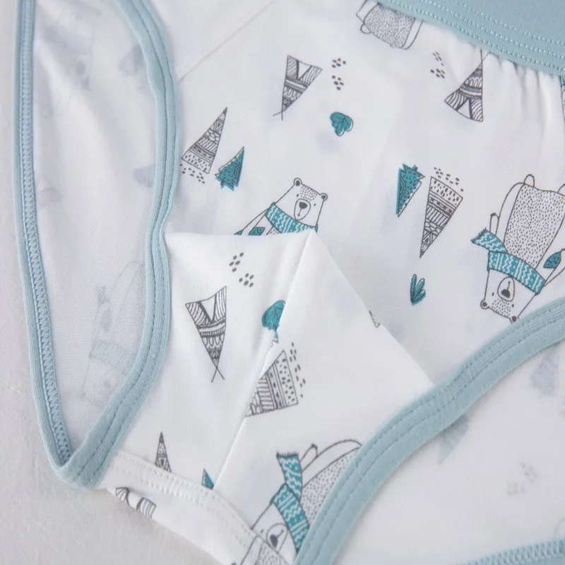 Детское нижнее белье От 3 до 14 лет шт./лот трусы для мальчиков хлопковые боксеры