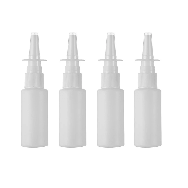 10 шт. 20 мл ПЭТ тонкой назальный спрей бутылка с точным носовые опрыскиватель