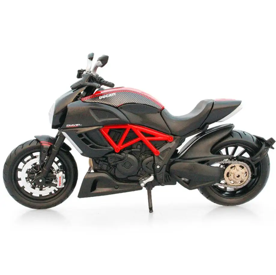 Новое поступление модель из углеродного сплава для мотоцикла Ducati 420el 1:12