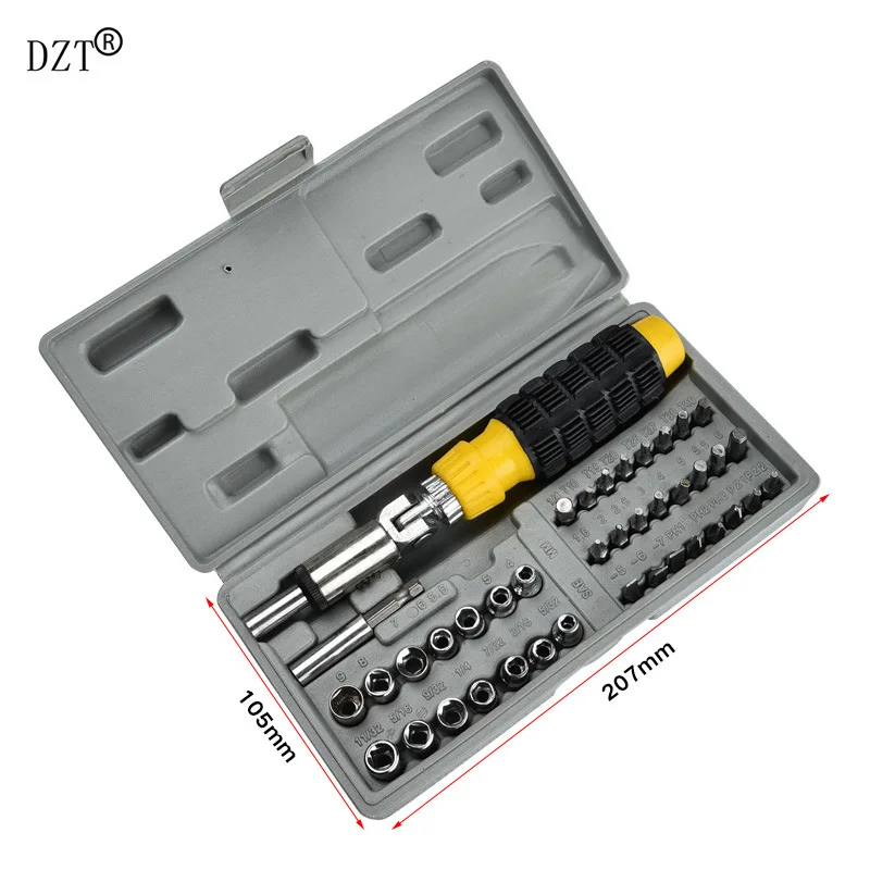 Набор гаечных ключей с храповым механизмом комплект инструментов для быстрого и