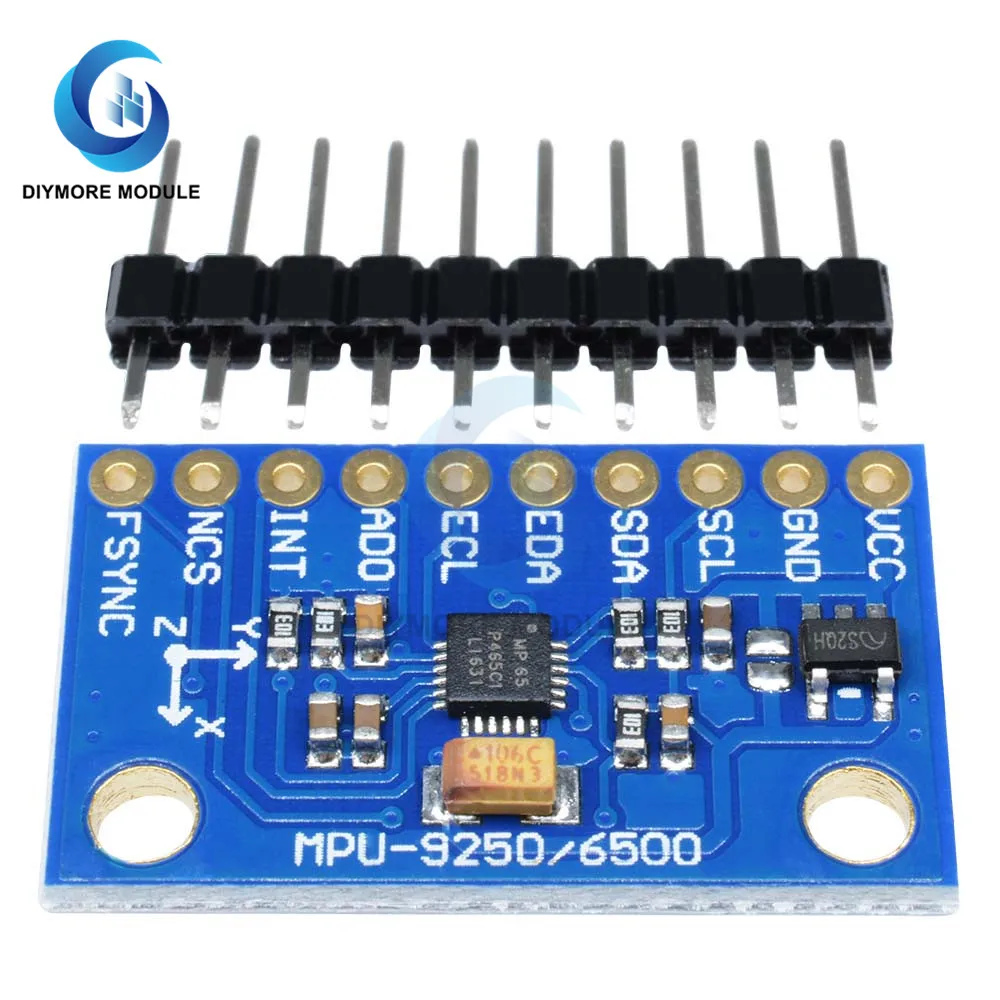MPU6500 MPU-6500 6-осевой гироскоп Модуль датчика акселерометра IIC I2C интерфейс для