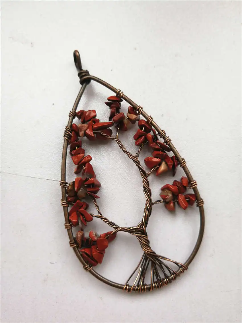 Цепочка с кулоном в виде дерева жизни для мужчин и женщин длинная цепь