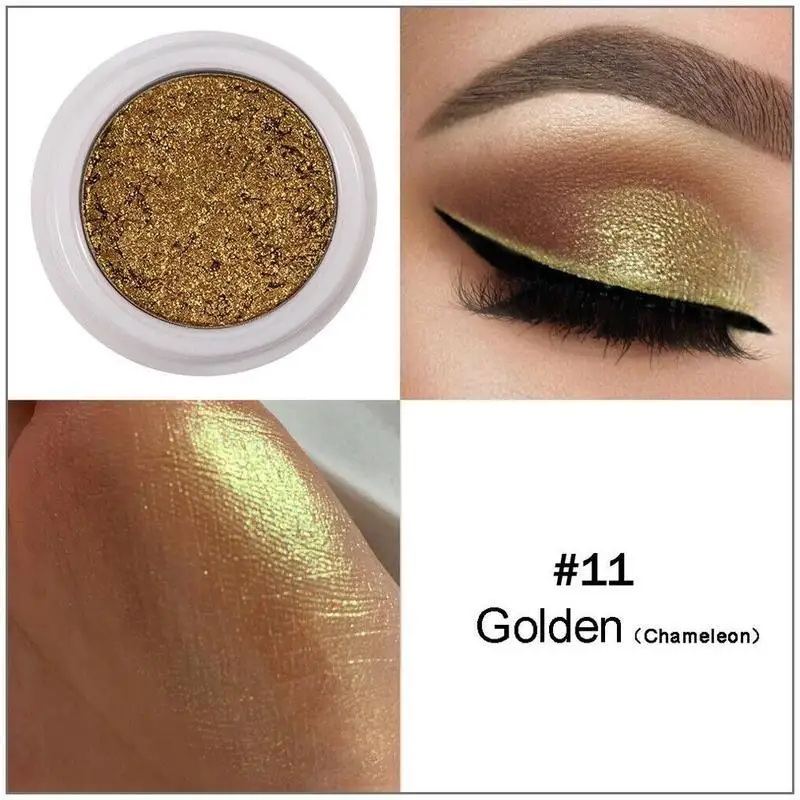 12 Colors Matte Glitter Shimmering Eyeshadow Eyeshadow Palette Metallic Shiny Long-lasting Waterproof Cosmetic Shimmer Eyeshadow - Цвет: K