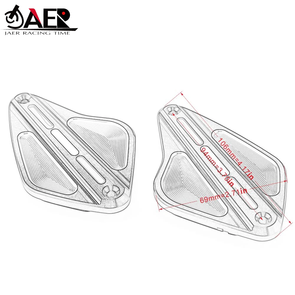 Комплект крышек для резервуара тормозной жидкости переднего тормоза JAER DUCATI