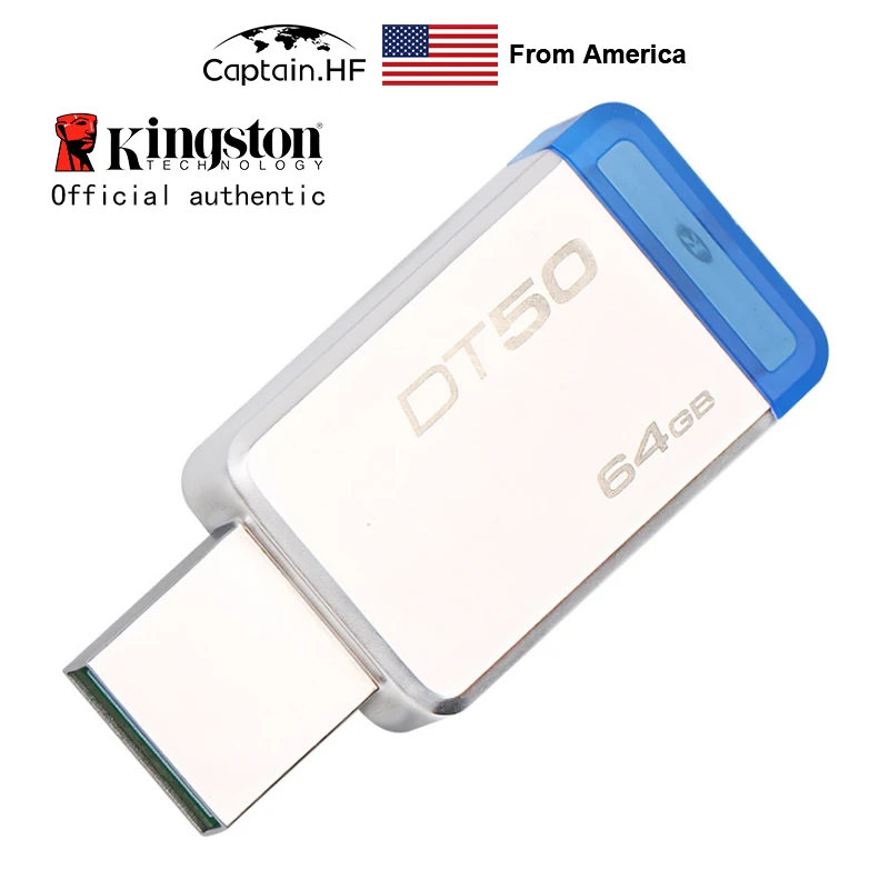 Флеш накопитель DataTraveler 50 USB 3 1 Gen 16 ГБ 32 64 128 высокоскоростной диск для ноутбуков и