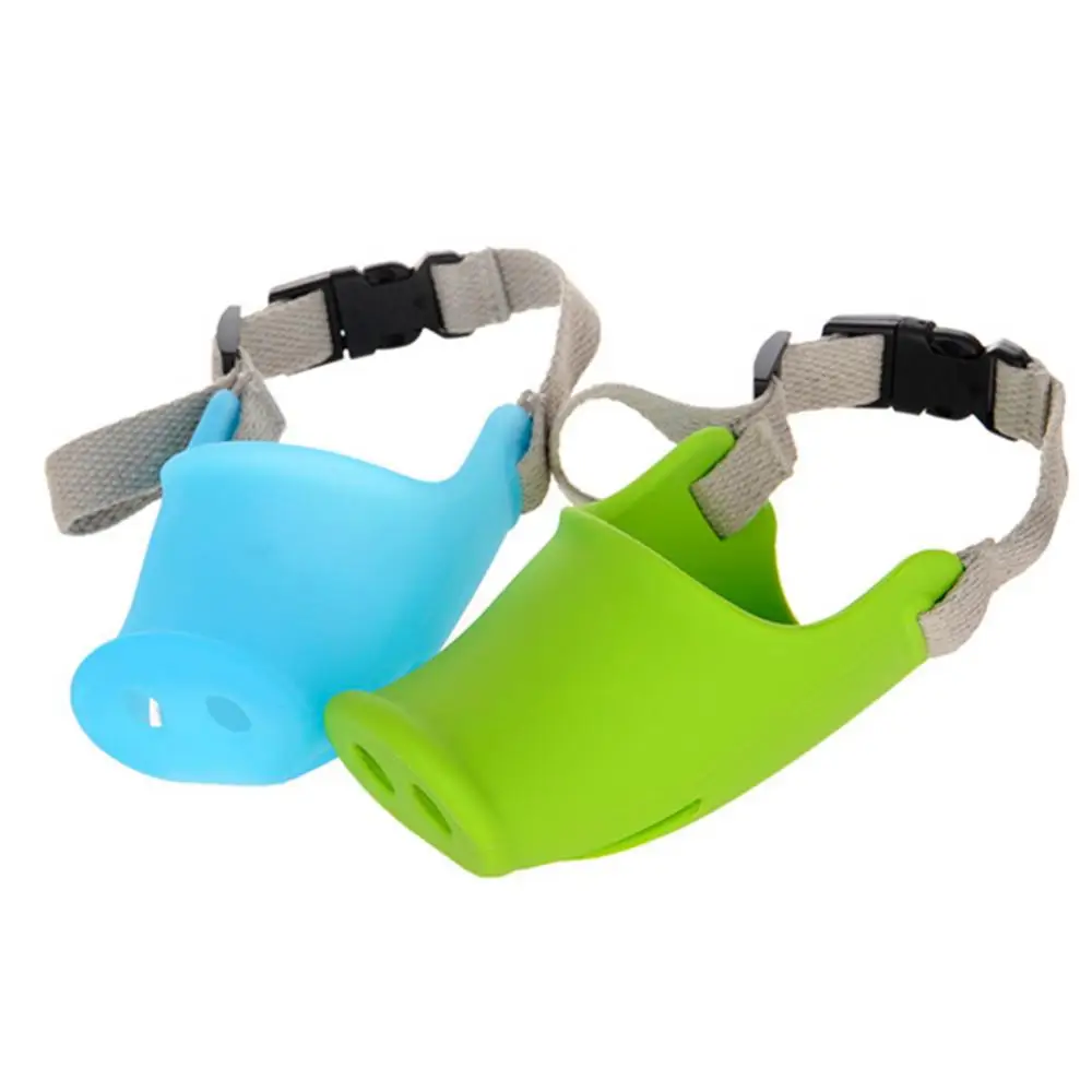 

80% Hot Sales!!! Adjustable Cute Pig Nose Anti-Bite Anti-Bark Small Dog Pet Muzzle Mouth