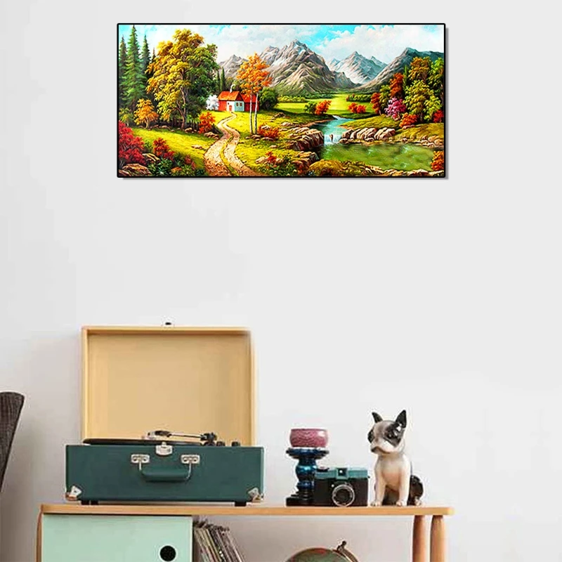 

Iceberg View 5D Full Drill Diamond Painting Embroidery Cross Stitch Kits DIY Rhinestone Crystal Home Decoration