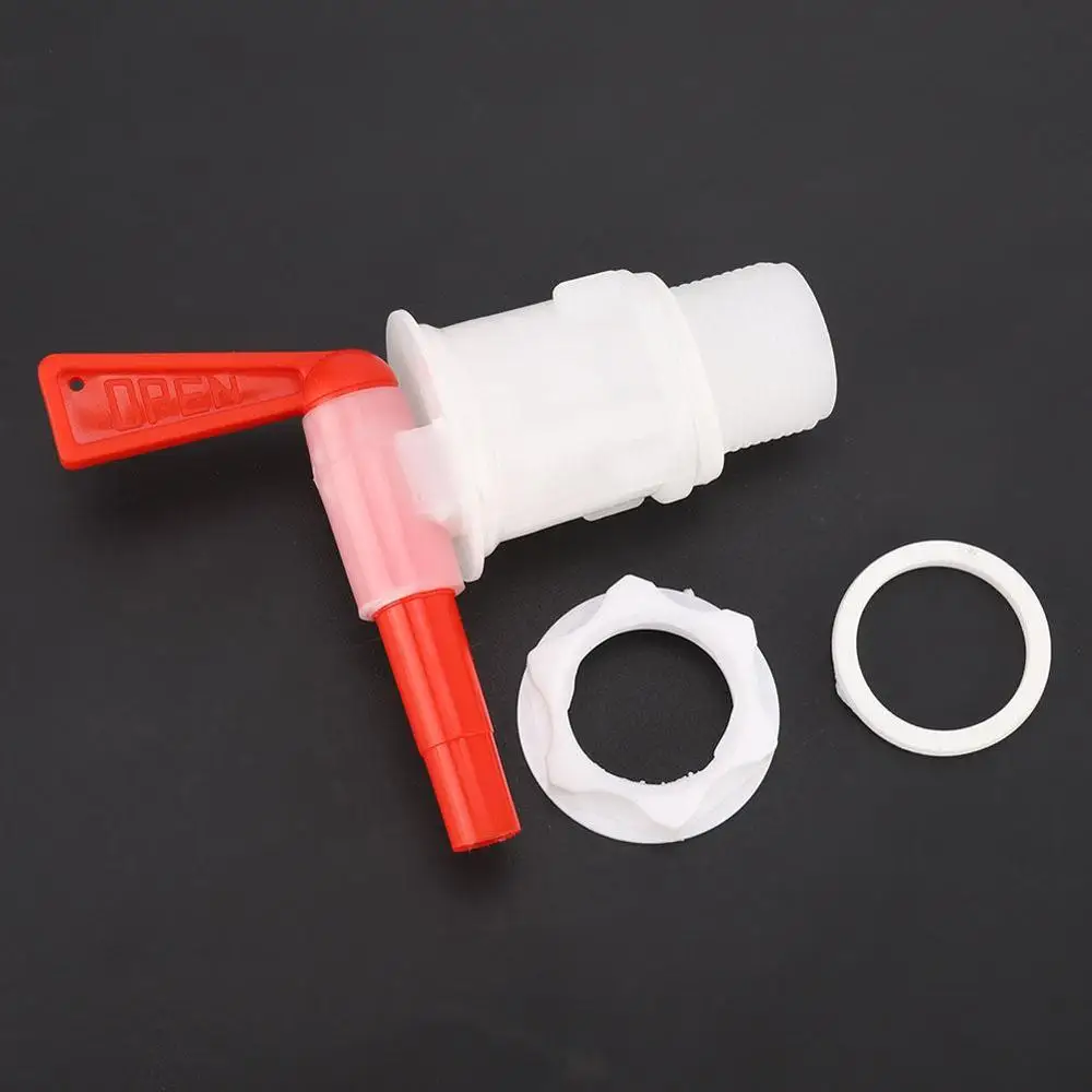 Пластиковый кран для пива красный розлива пластиковый домашнего