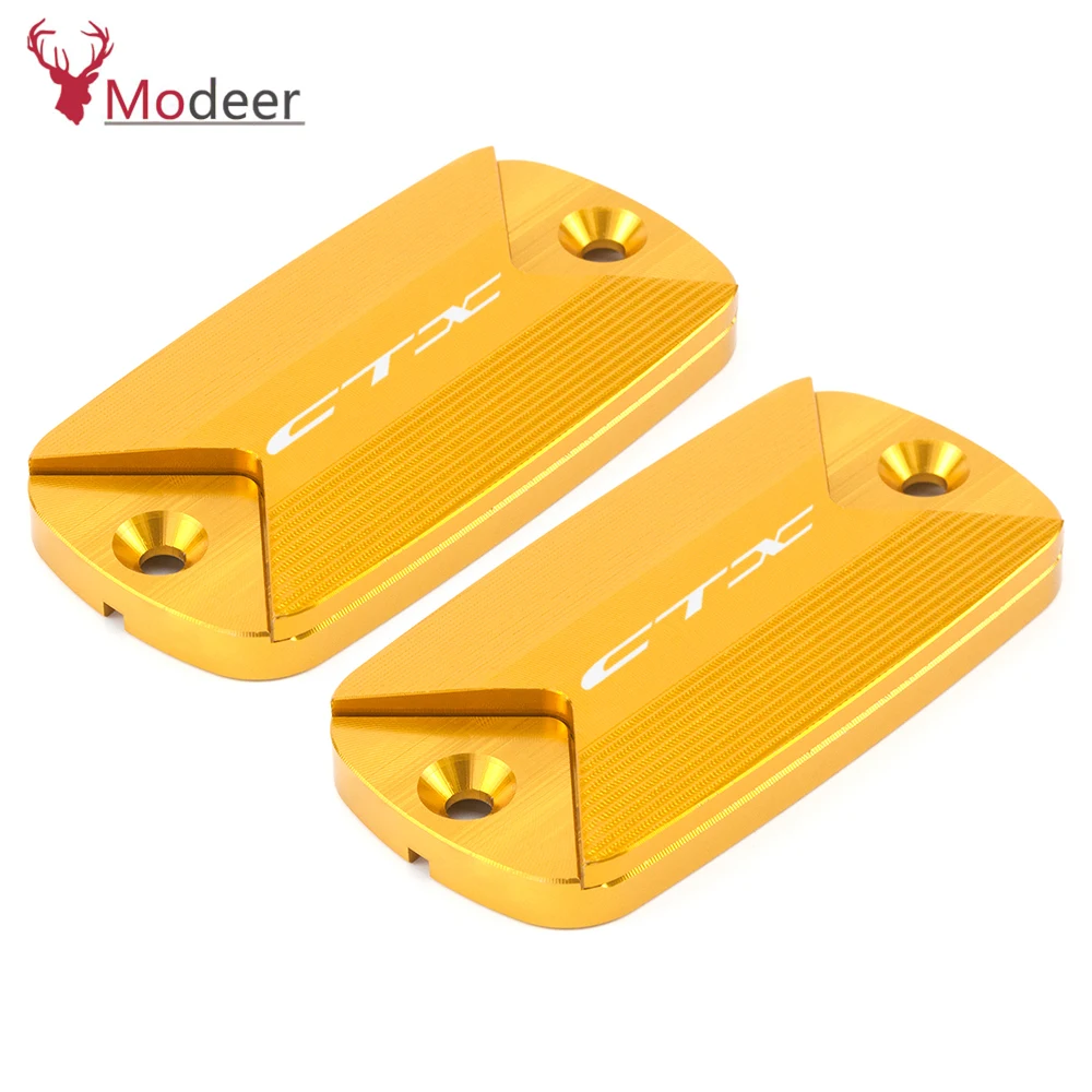 Motorcycle CNC Aluminum Front Brake Oil Fluid Reservoir Cover Cap For Honda CTX 700 700N 1300 CXT700 /N CTX1300 2014 2015 2016 | Автомобили