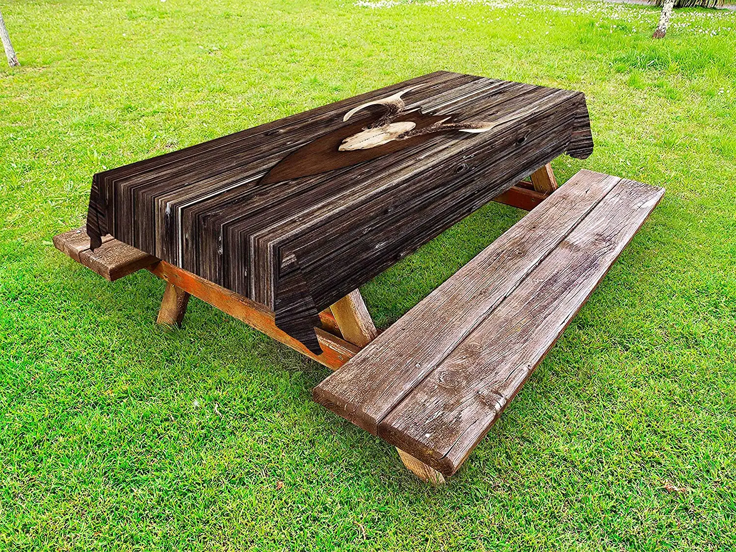 Скатерть-рога деревенская домашняя стена для домика с рогами охотничий домик