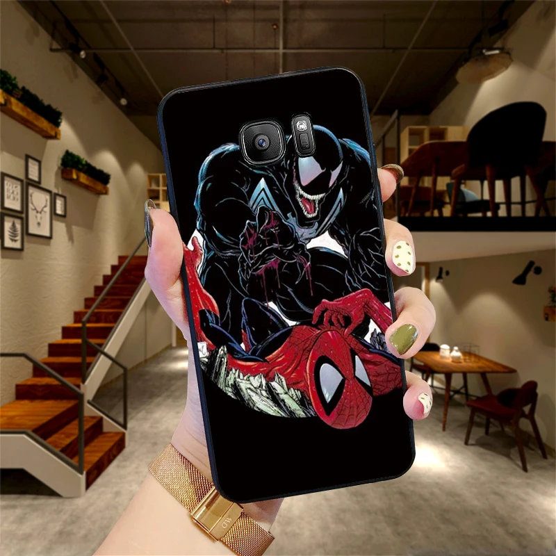 Сила Человек-паук мягкий силиконовый чехол для телефона samsung A70 60 A50 A40 A30 A20 10 8 A9 A7 A6