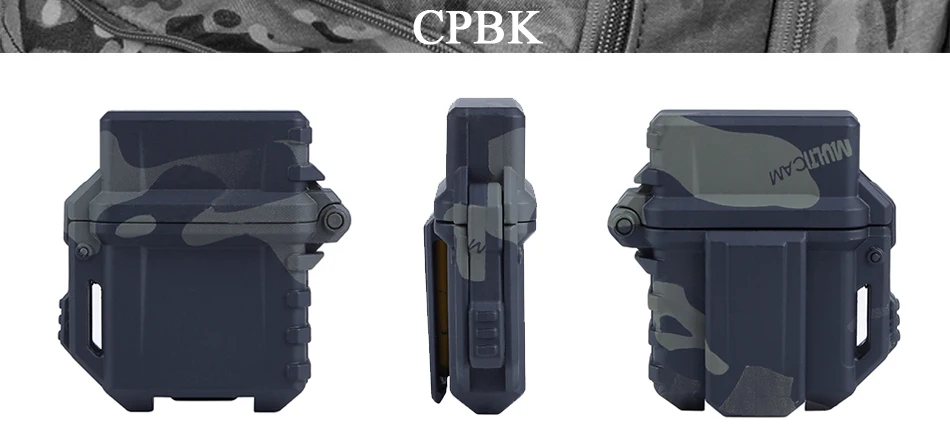 Военный Чехол-вкладыш для Zippo, с одной стороны, камуфляжный, EDC, тактический, охотничий, MOLLE, чехол, s волокно, нейлон, стандартная зажигалка